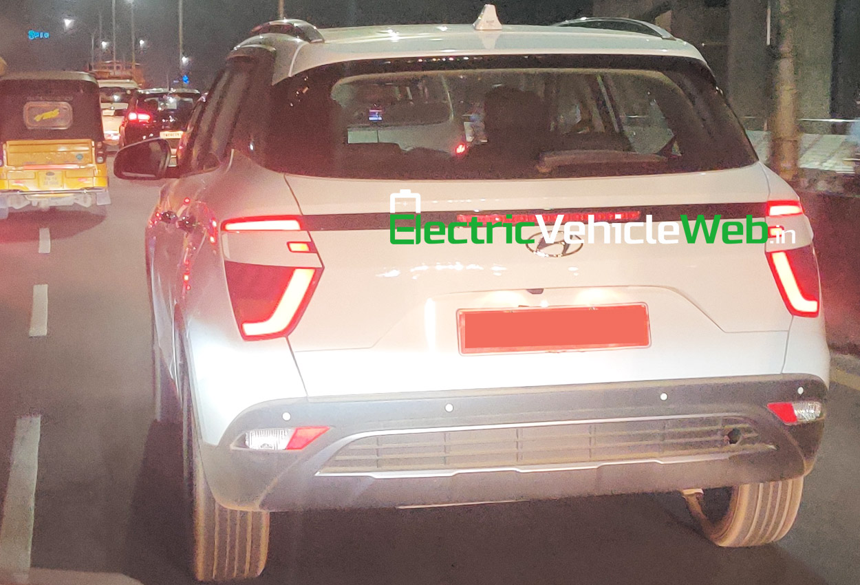 White 2020 Hyundai Creta Spied Completely Undisguised For The