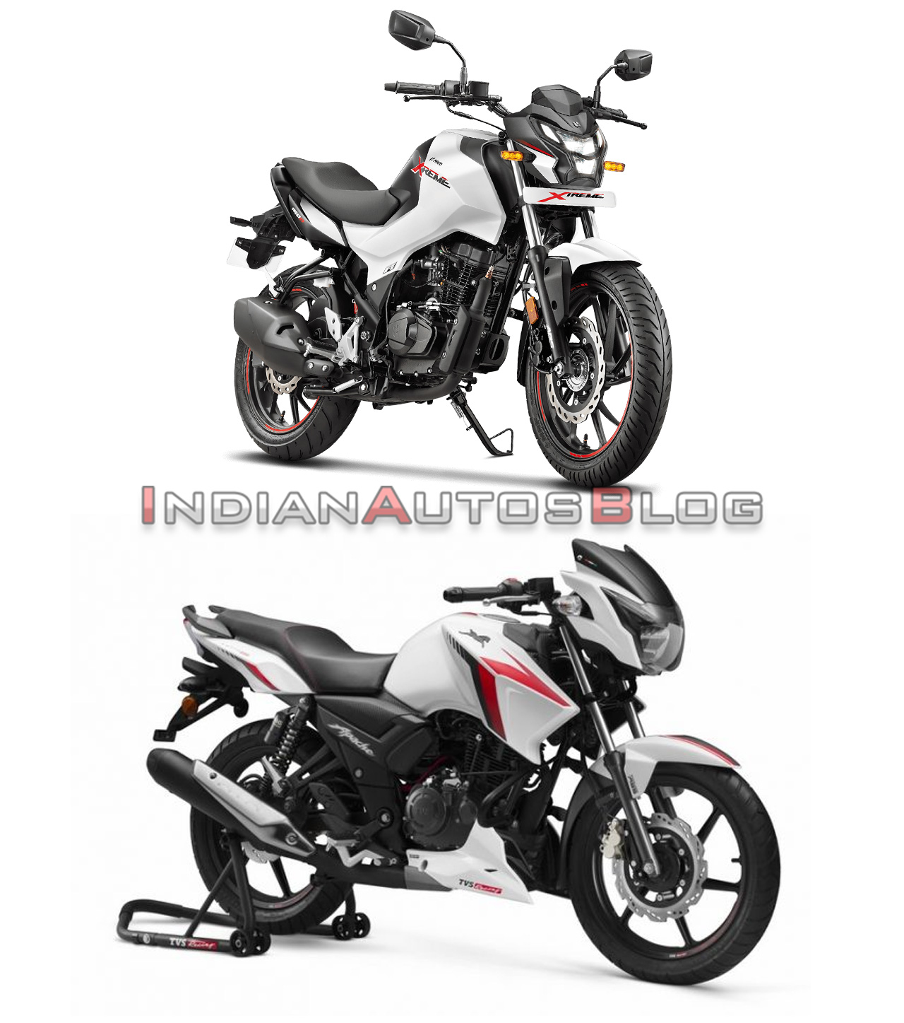 Tvs Apache 160 Bs6 White Colour