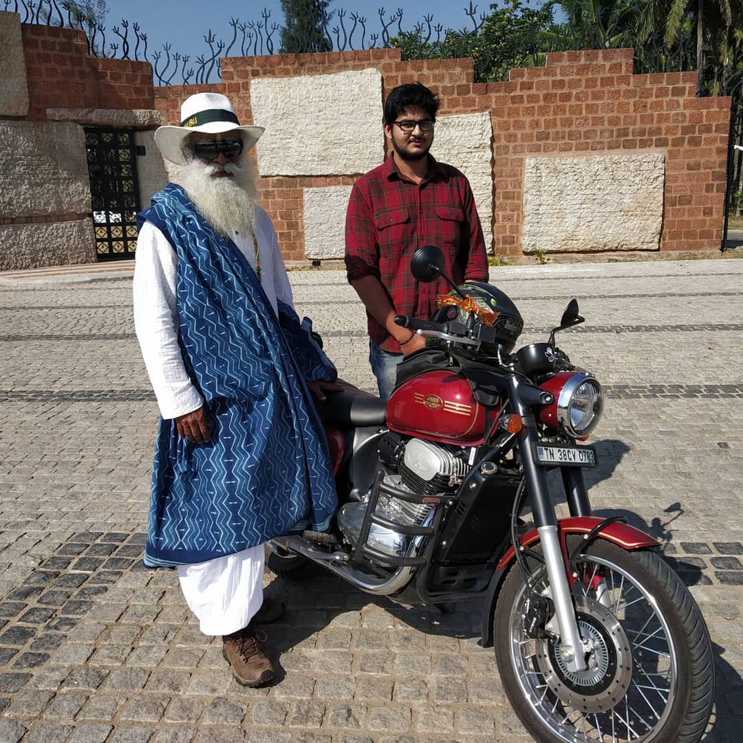 Featured image of post Isha Sadhguru Bike Just noticed the link to the sadhguru article and to quote sadhguru when asked how long he had himself been a devotee of the lord shiva he laughed his most bellicose laugh and said