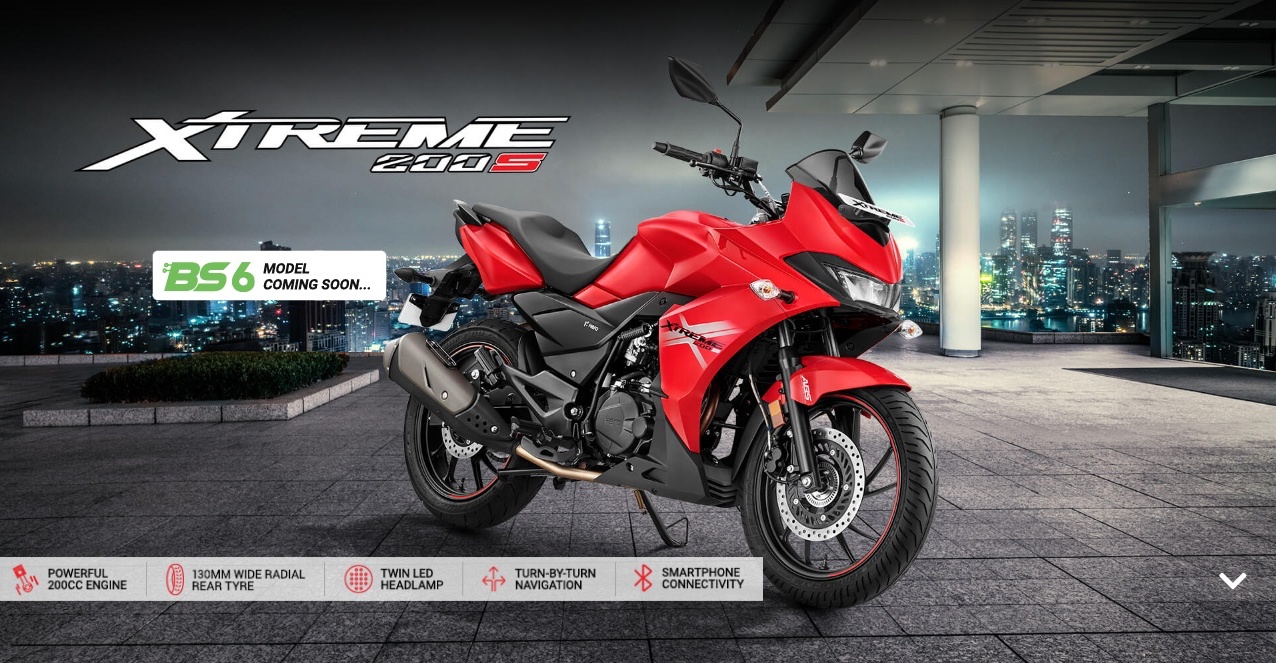 hero motocorp xtreme 200s price