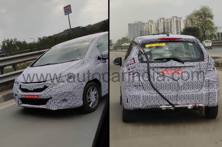 New Honda Jazz Bs6 Spied On Test To Be Launched Soon