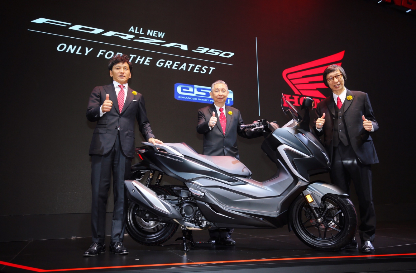 Honda Forza 350 makes its debut at the 2020 Bangkok International Motor  Show