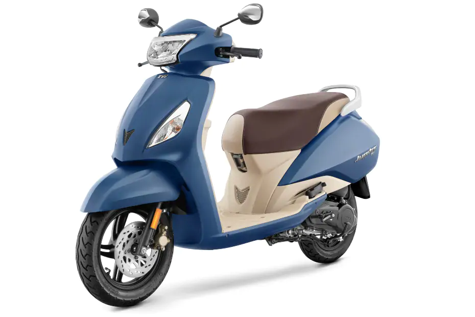 TVS Jupiter ZX disc brake variant launched priced at INR 69 052