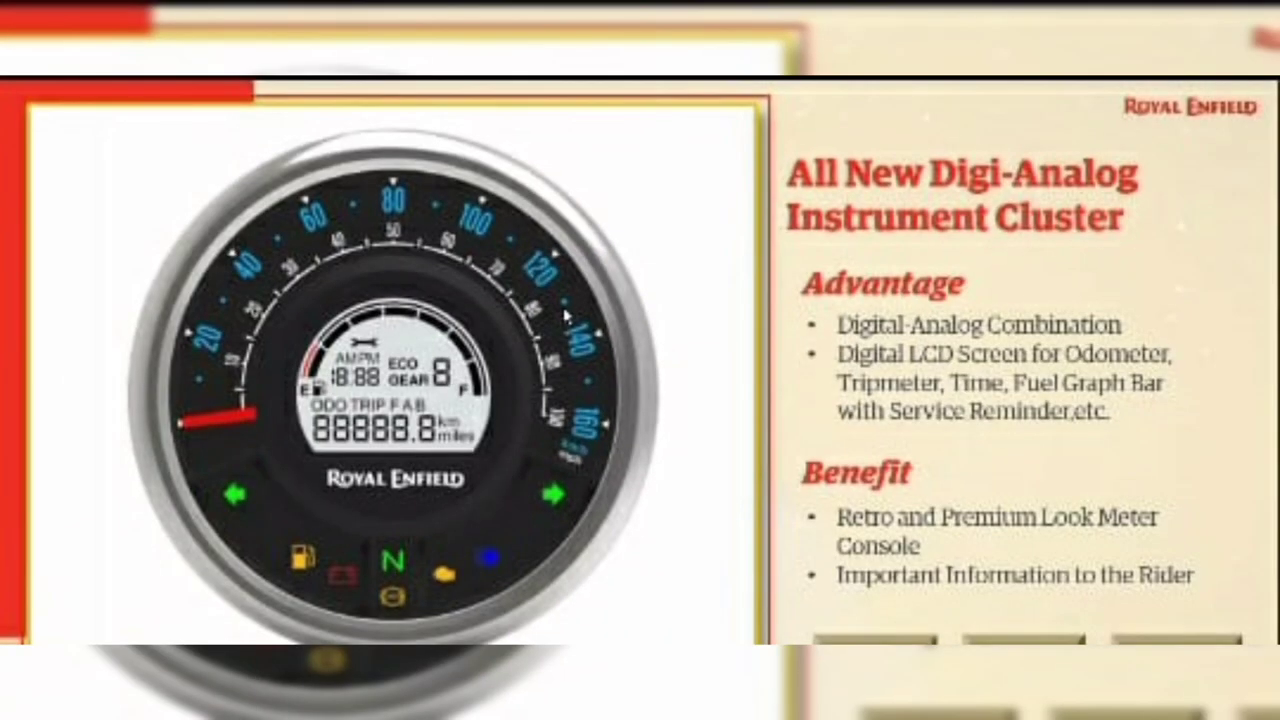 royal enfield classic 350 digital speedometer price