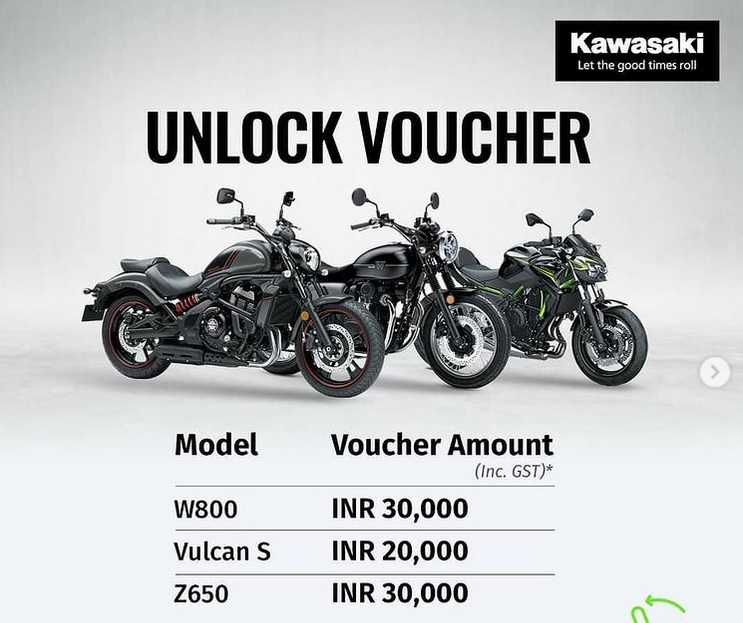 Kawasaki India offering year-end of up to INR 50K on select bikes