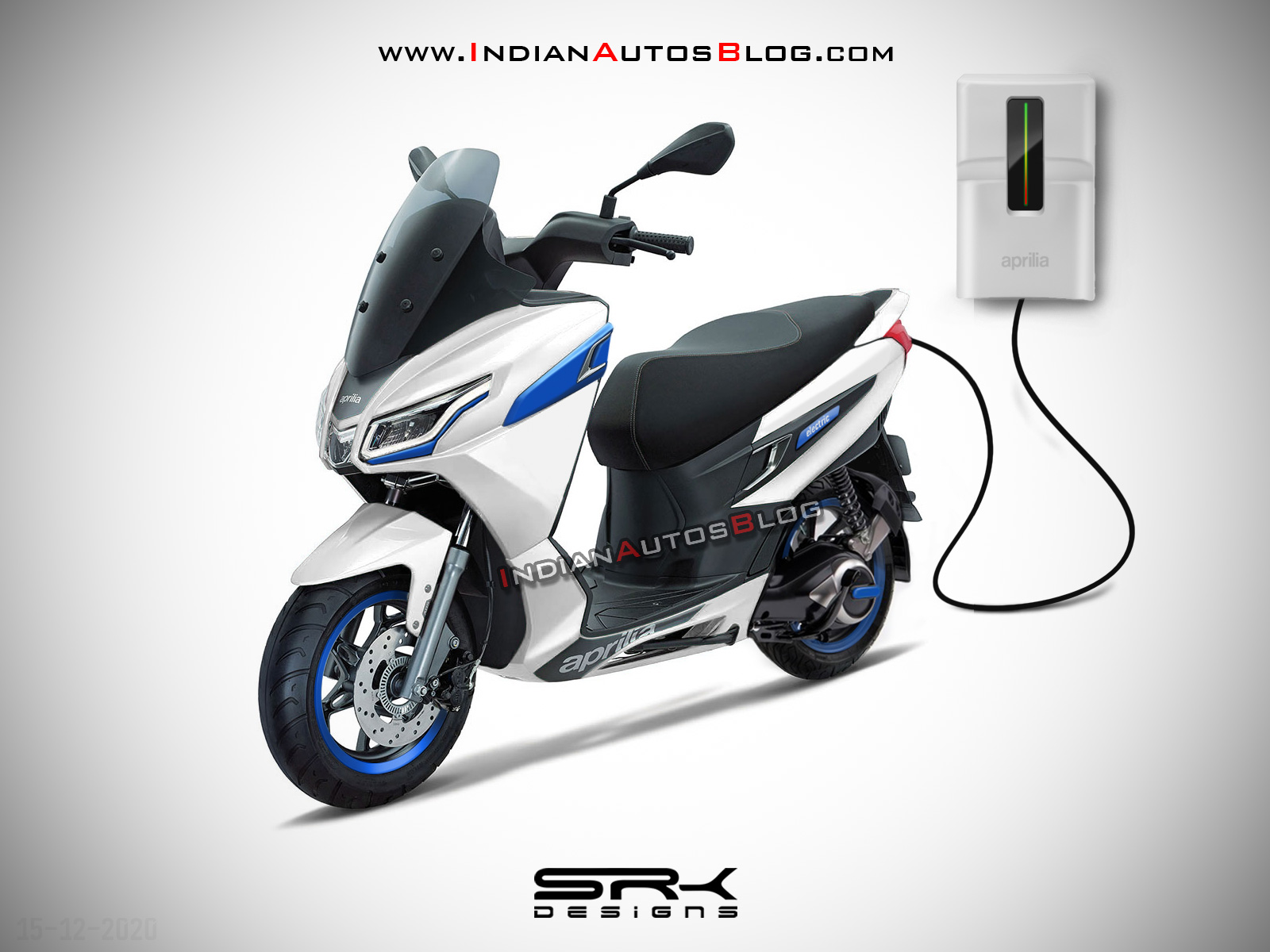 Aprilia SXR electric scooter rendered; this be new Aprilia eSR1?