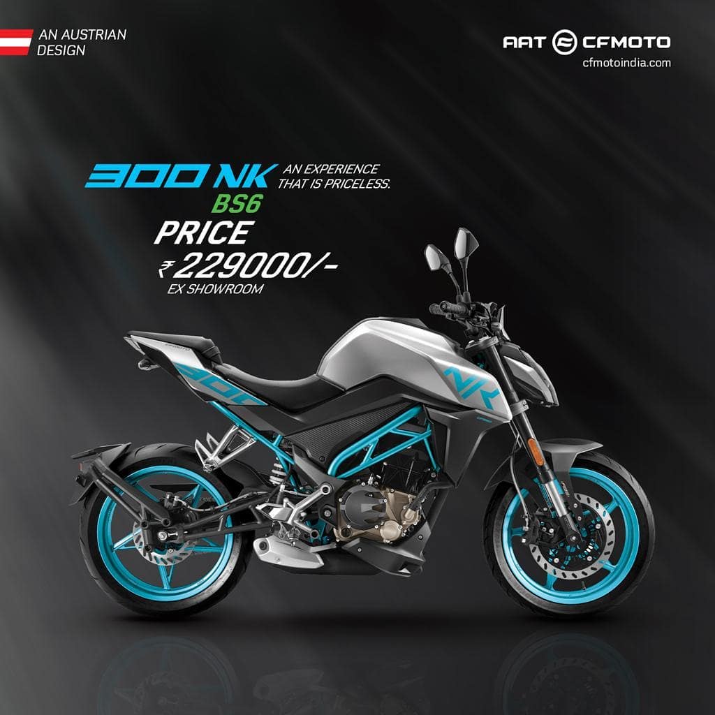 Bs6 Cfmoto 300nk Launched Costs Same As Bs4 Model