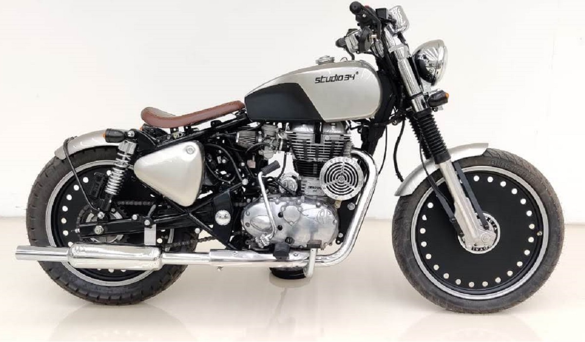 Royal Enfield Classic 350 Modified Model Dons a Cutesy Bobber Avatar