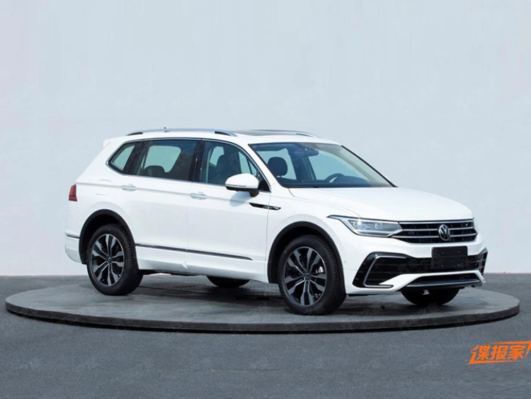 Volkswagen Tiguan AllSpace Facelift Spied Overseas; India-Bound In