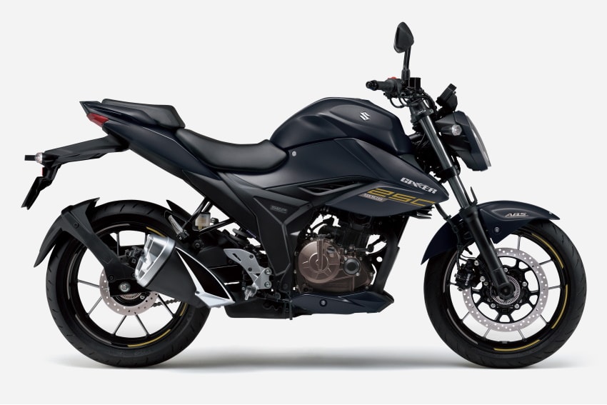Made-in-India Suzuki Gixxer 250 Updated for MY2021 in Japan