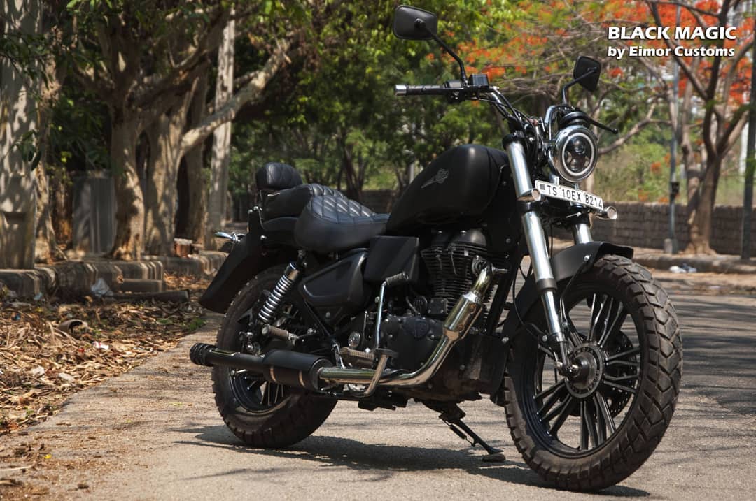 Royal Enfield Classic 350 Modified into Rugged Looking Cruiser