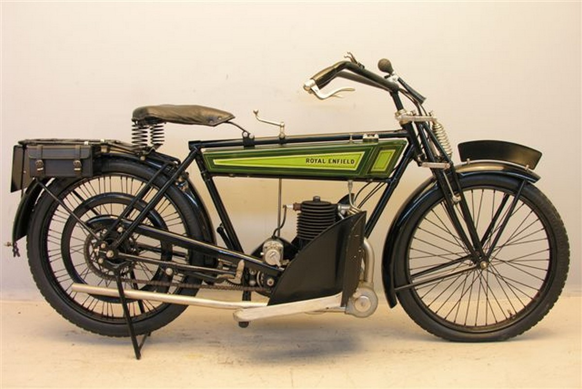9 Vintage Royal Enfield bikes between 1910-1950 - Flying Flea to
