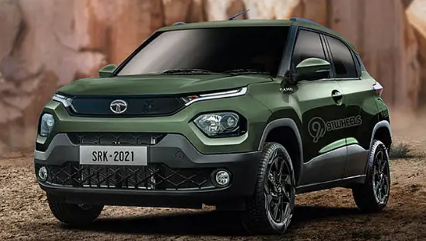 Upcoming Tata Punch Looks Bold &amp; Muscular in Camo Edition Render