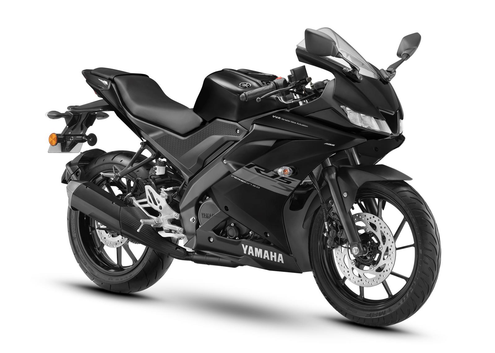 Yamaha R15 V3S Now Available In A New Matte Black Paint Option