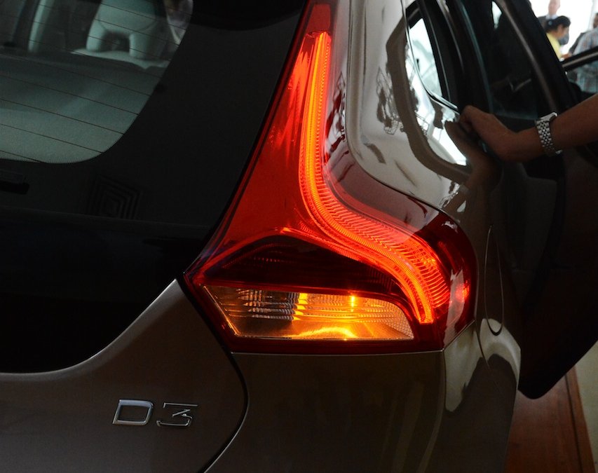 Volvo v40 store rear light