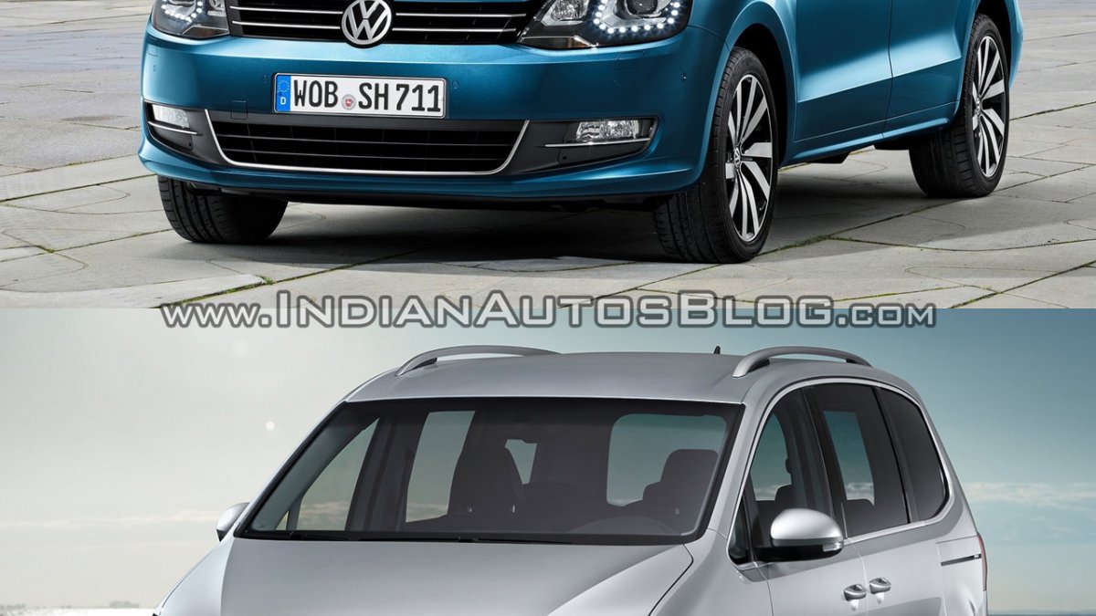 2015 VW Sharan vs VW Sharan - Old vs New