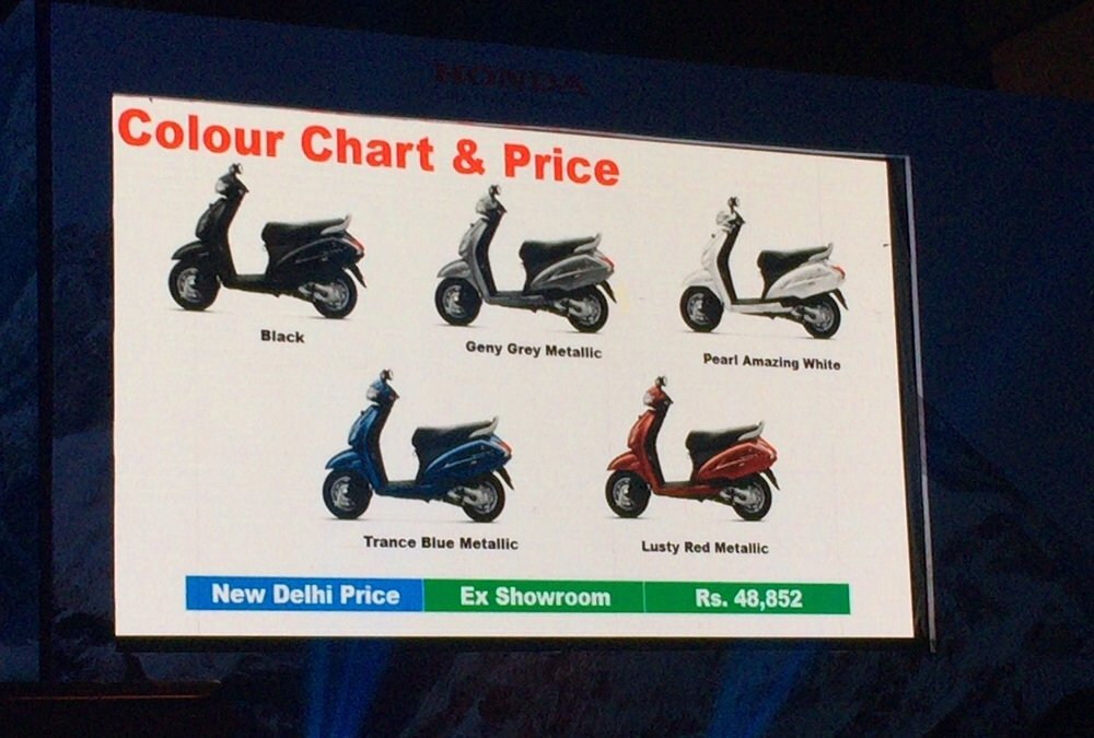 Honda Activa 3G launched at INR 48 852