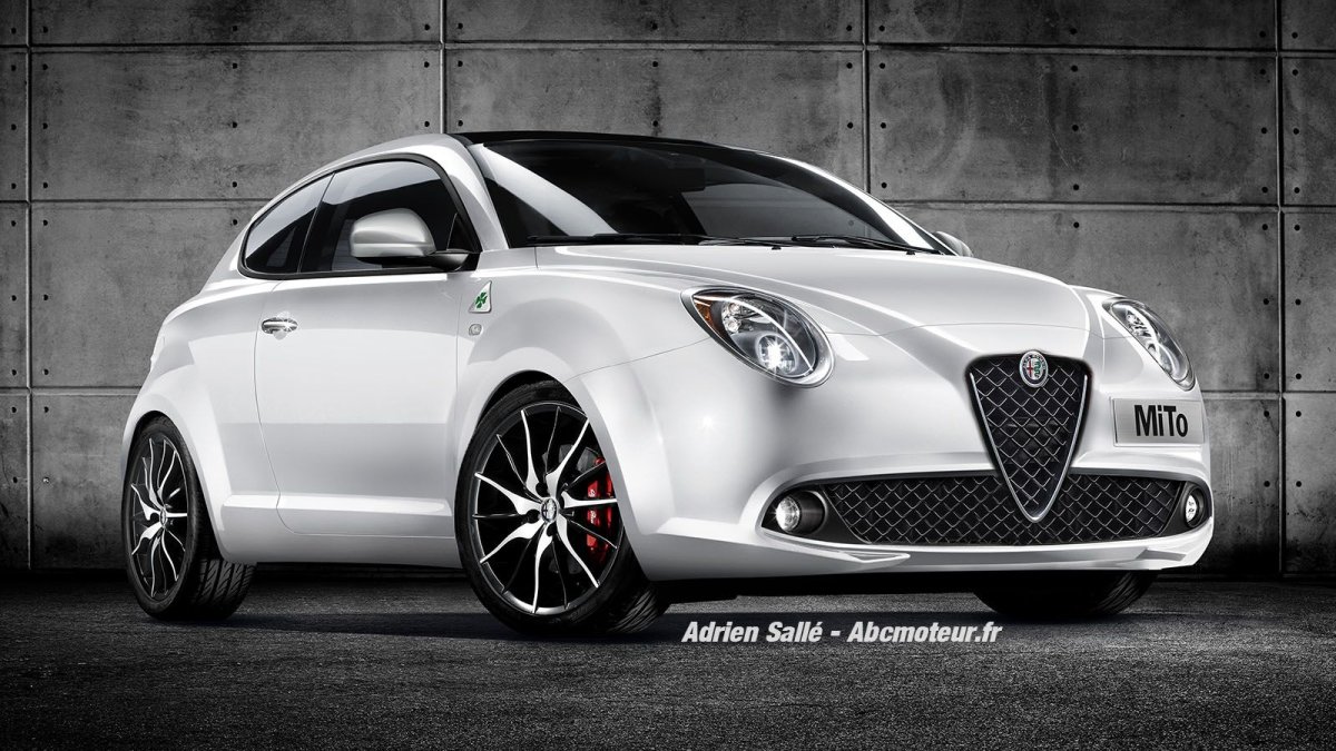 Alfa mito online front bumper