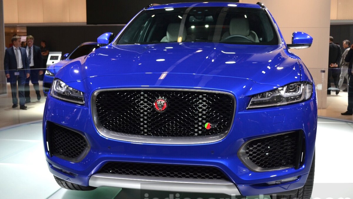 jaguar f pace front grill