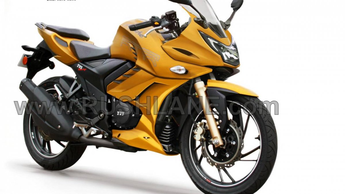Tvs Apache Rtr 200 Fully Faired Rendering