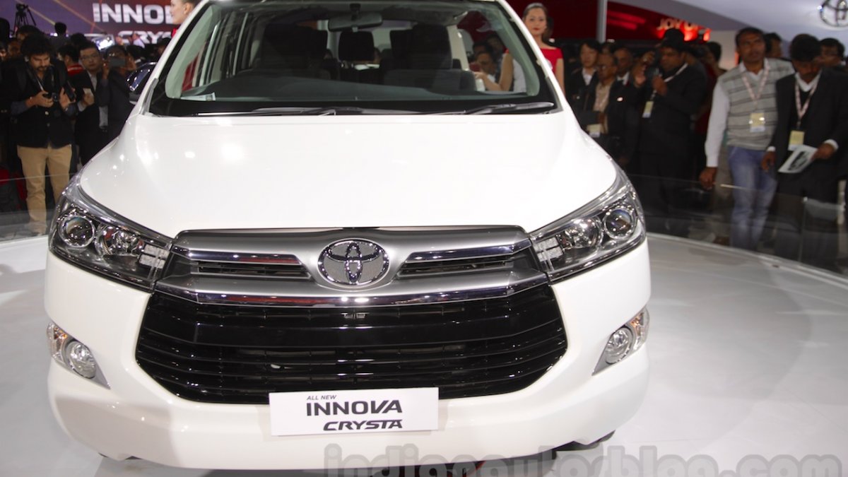 Toyota Innova Crysta Formal Launch Tomorrow In India