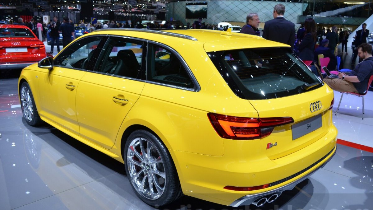 16 Audi S4 Avant Geneva Motor Show Live