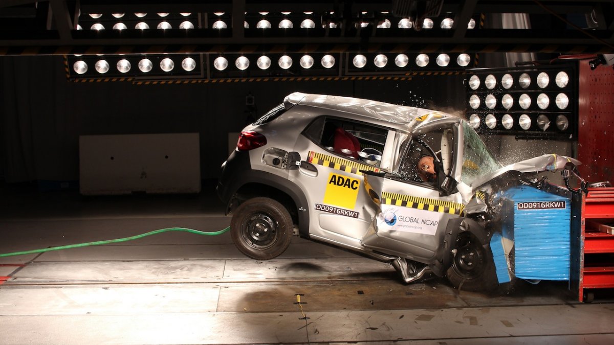 Renault Kwid scores zero stars in Global NCAP crash test