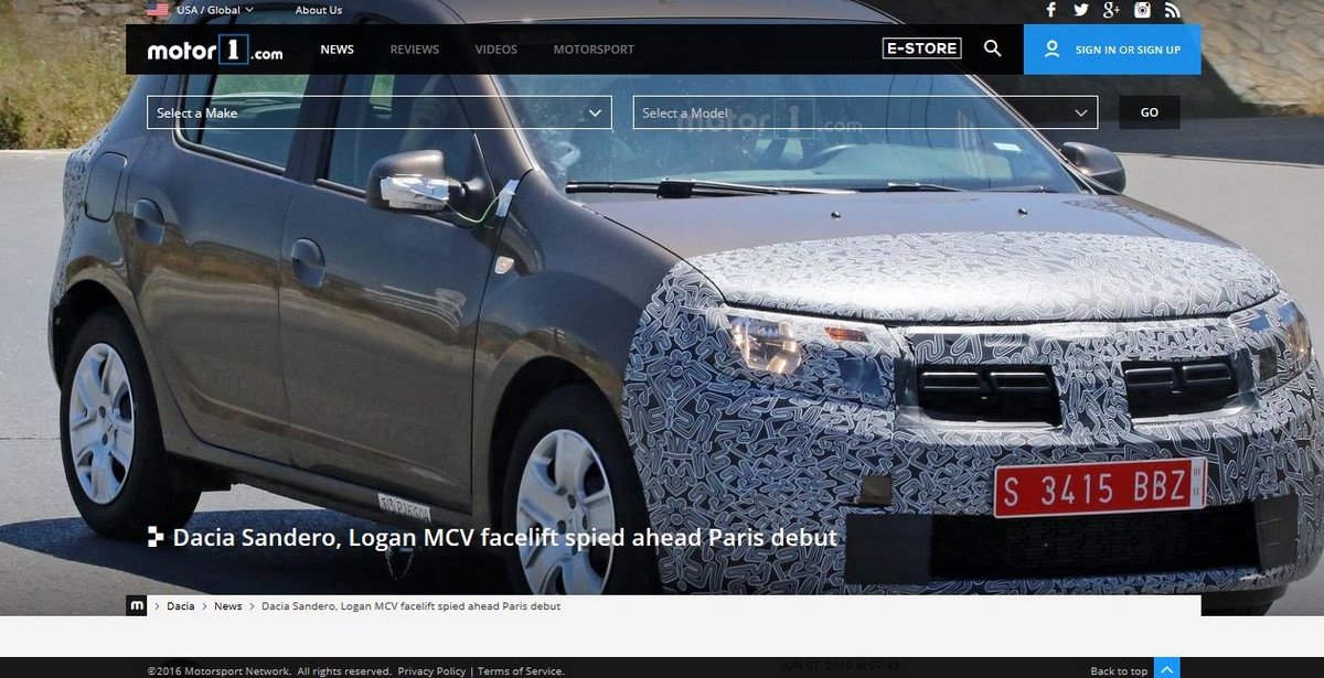 All-New Dacia Dokker Spotted Testing Alongside Current Model