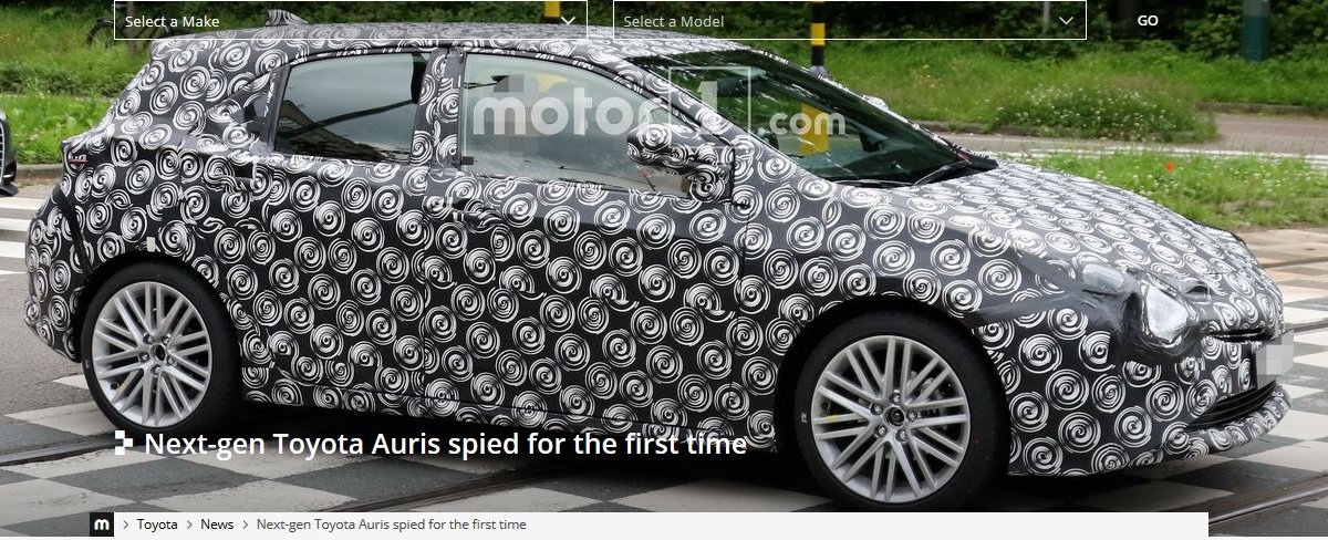 Toyota Auris prepares for Paris debut, Car News