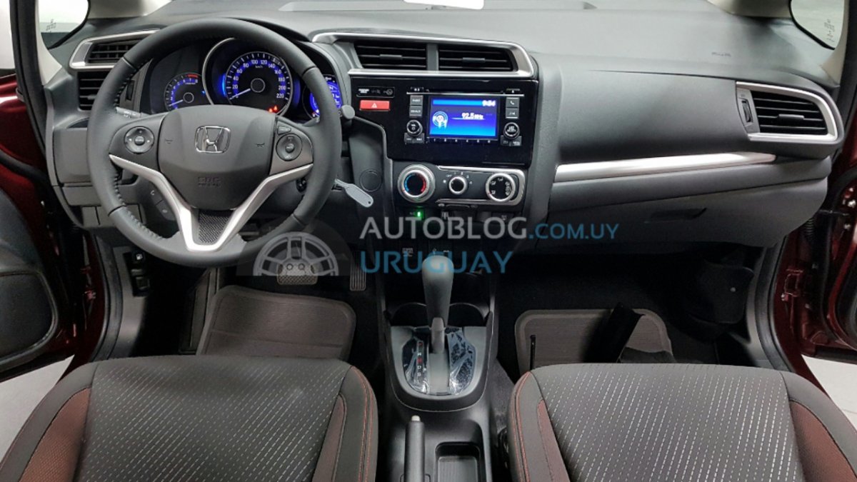 Interior Of The Honda Wr V Photographed In South America