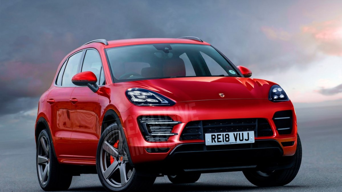 2018 Porsche Cayenne Rendered