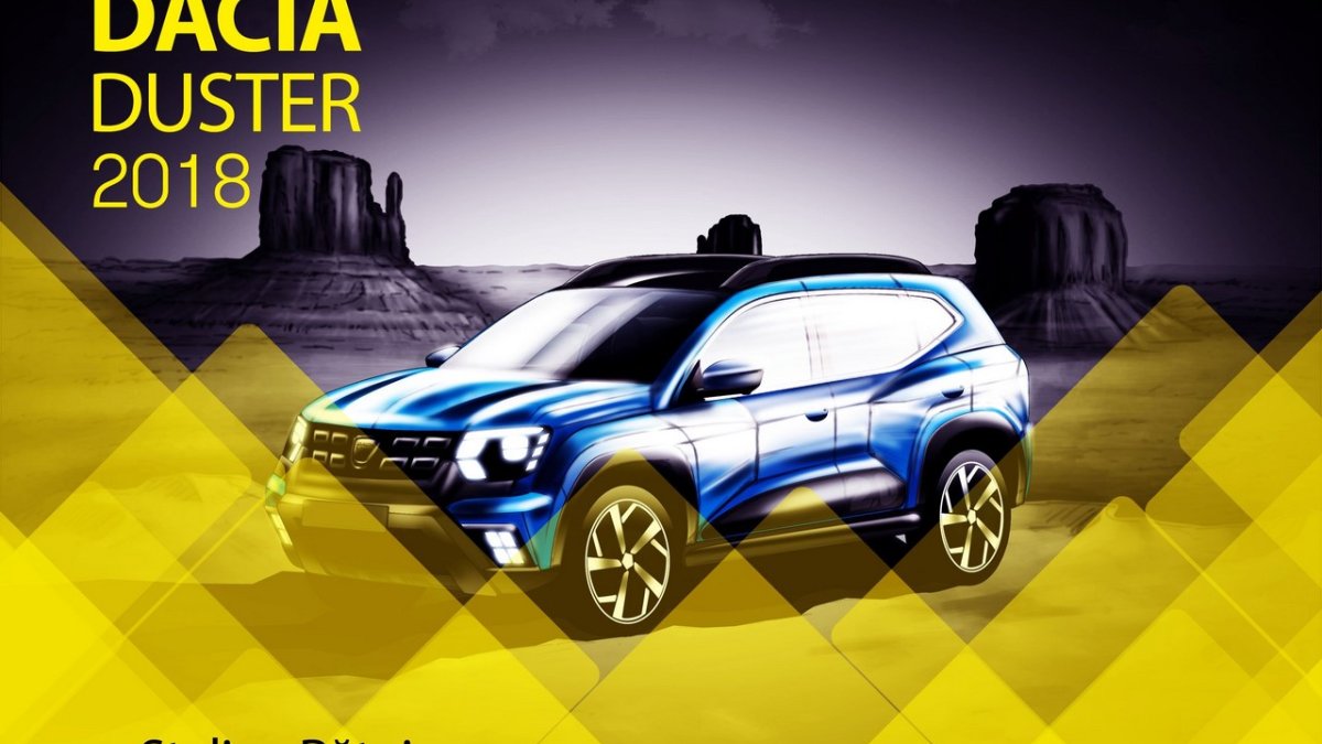 18 Dacia Duster 18 Renault Duster Rendered Ahead Of Its Iaa Debut