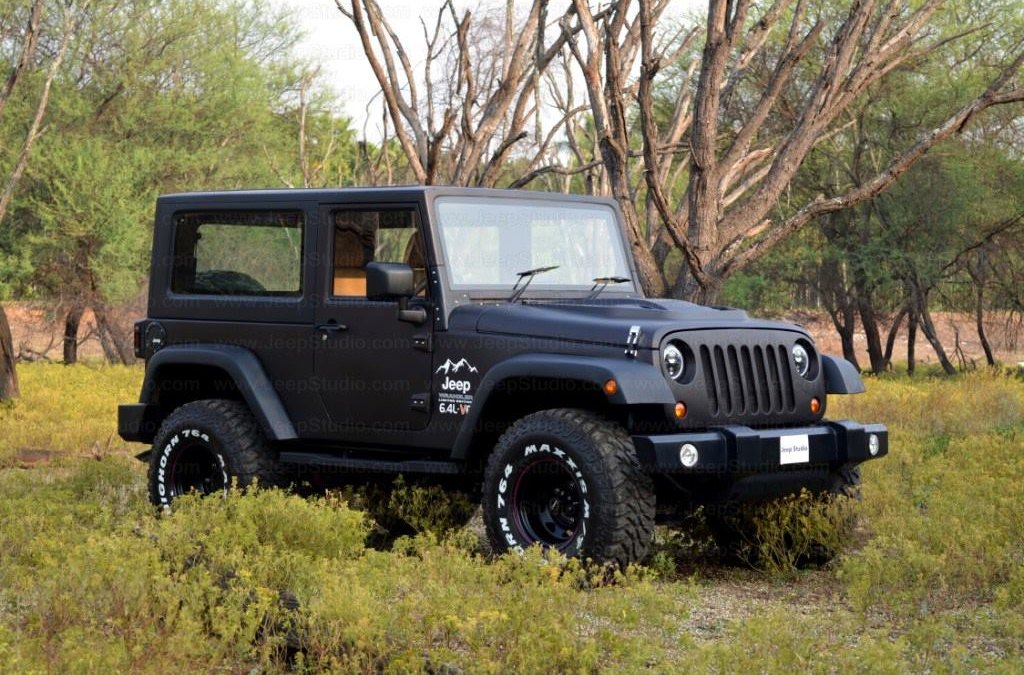 Mahindra Thar to Jeep Wrangler Conversion by Jeep Studio