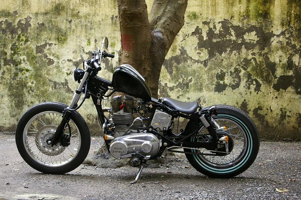 Royal Enfield Thunderbird 350 ‘Lynx’ by Lazybone Motorcycles