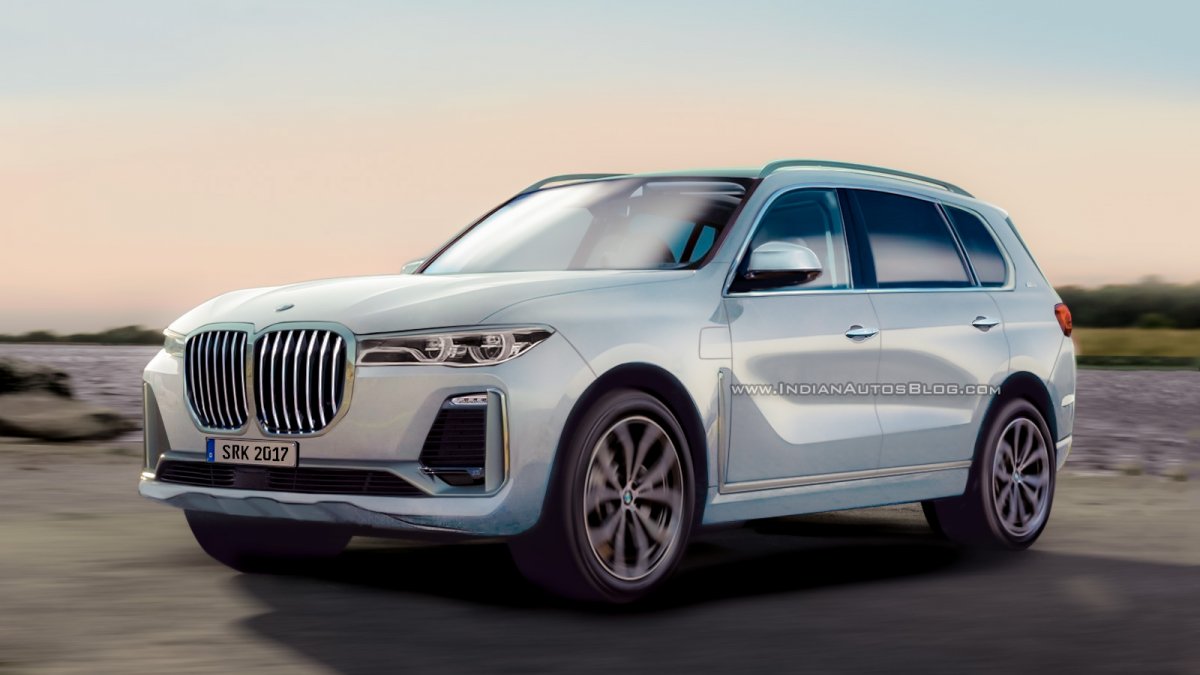 BMW X7 imagined in production guise - Rendering