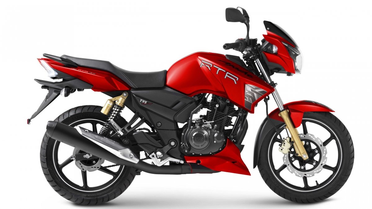 Tvs Apache Rtr 160 180 Matte Red Variant Launched
