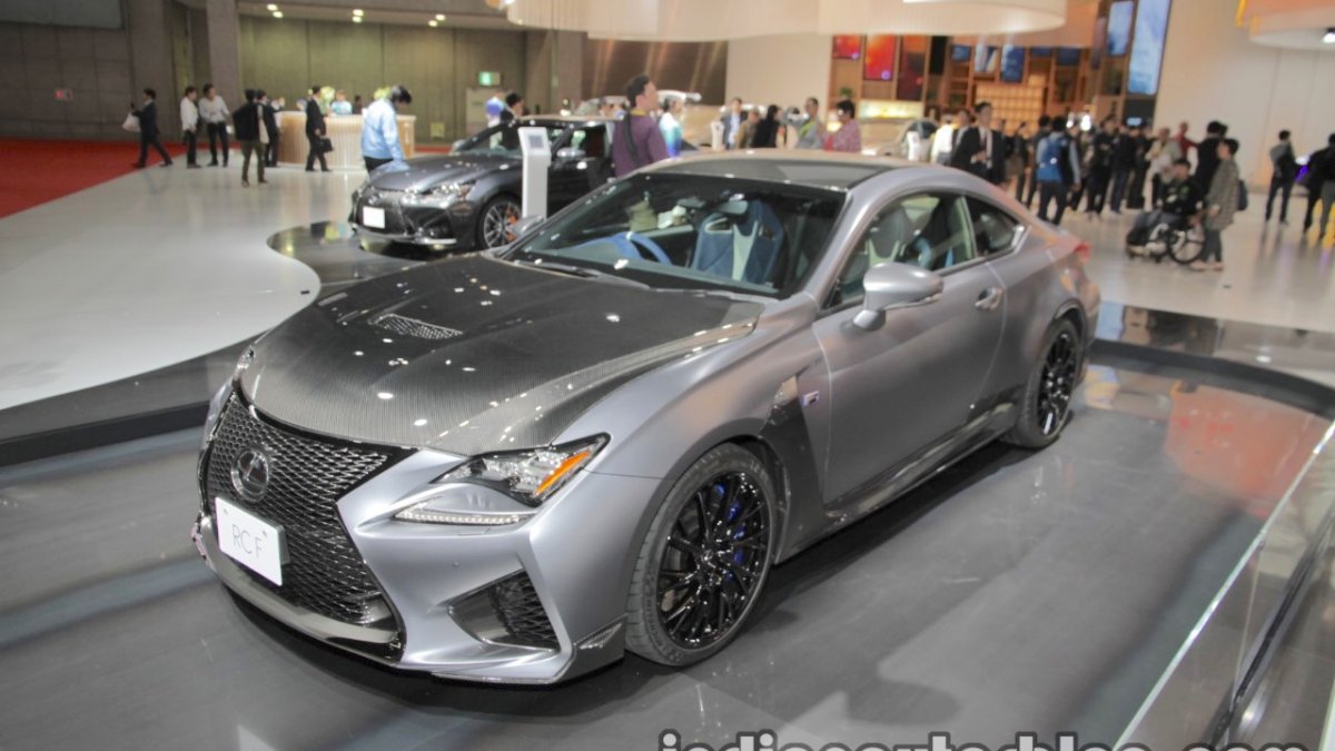 Lexus Rc F 10th Anniversary Edition At 2017 Tokyo Motor Show Live