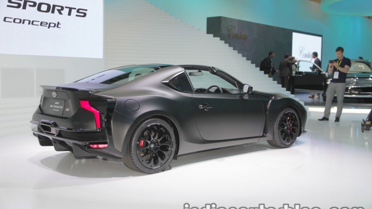 Toyota Gr Hv Sports Concept At The 17 Tokyo Motor Show Live