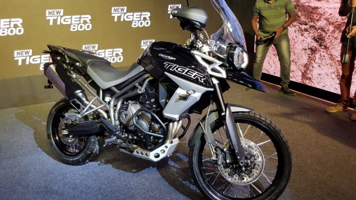 2018 Triumph Tiger 800 range launched in India at INR 11.76 lakhs