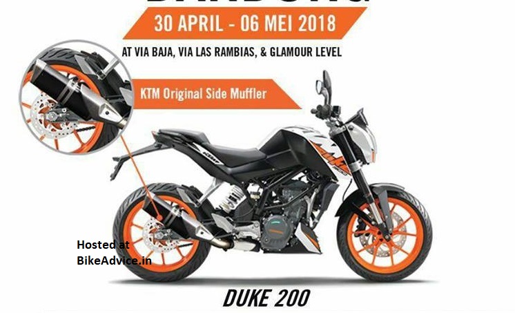 ktm 200 duke 2018 price