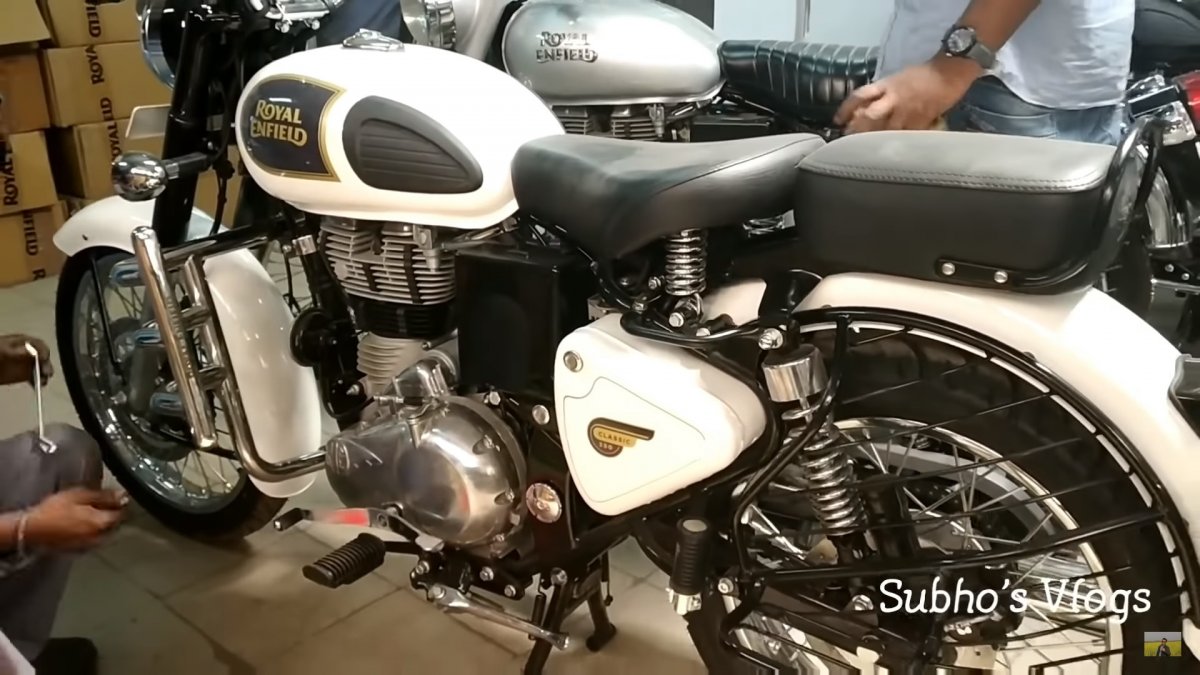 royal enfield double disc brake price