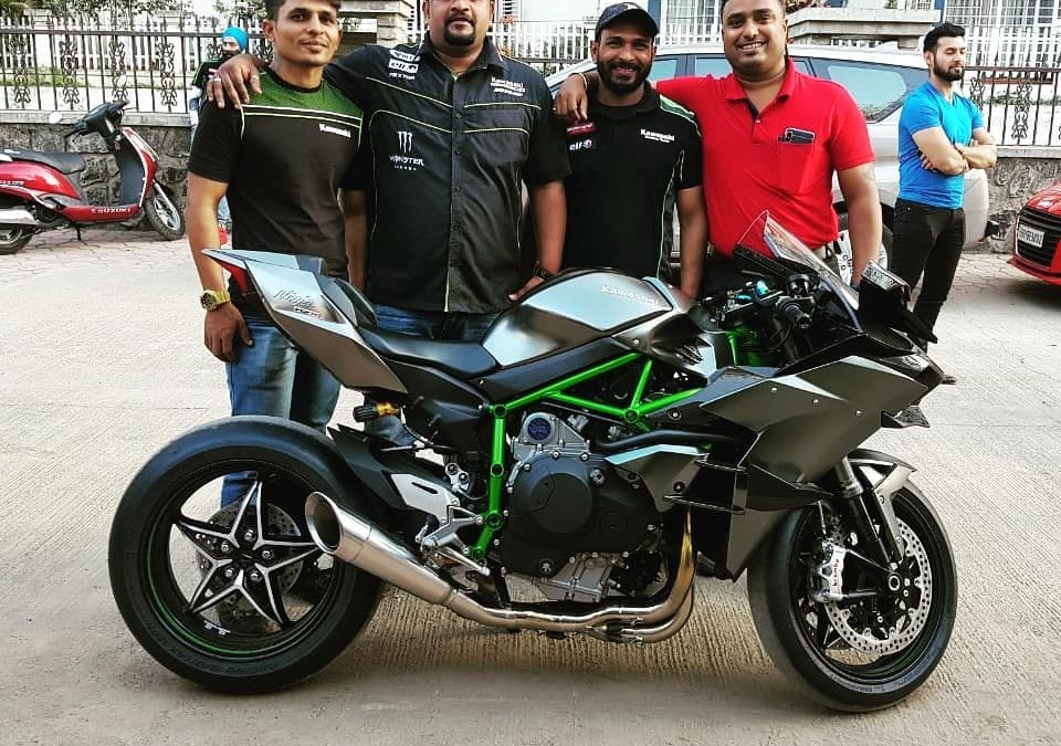 India&rsquo;s first and only Kawasaki Ninja delivered