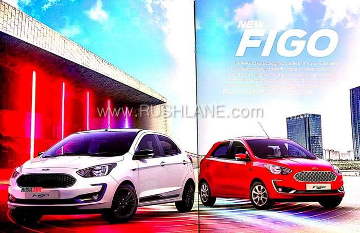 2019 Ford Figo (facelift) brochure leaked
