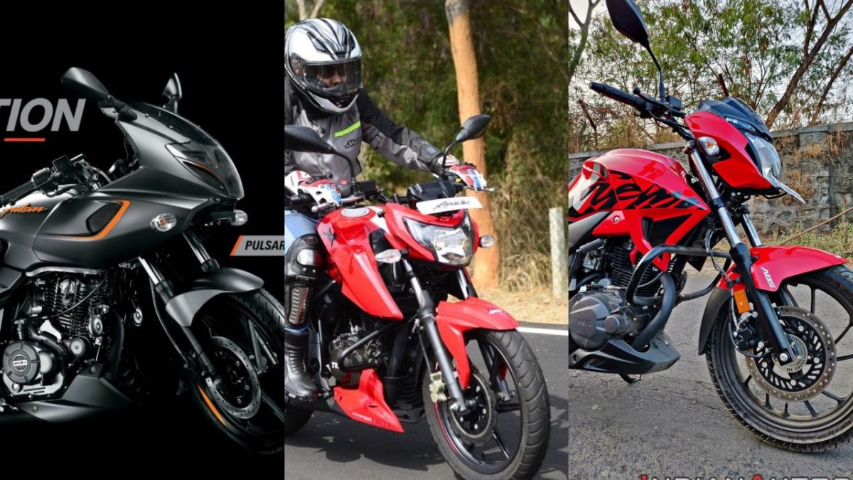 Bajaj Pulsar 180F Vs TVS Apache RTR 160 