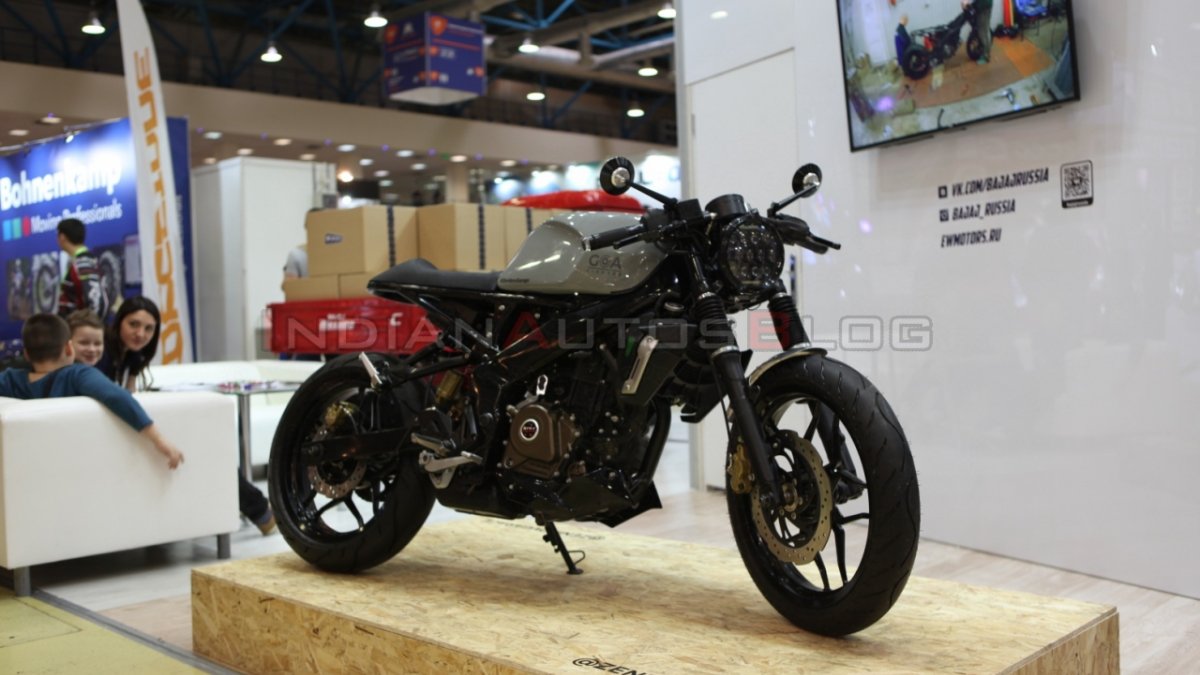 This Modified Bajaj Pulsar Ns200 From Russia Is Called Goa Fighter