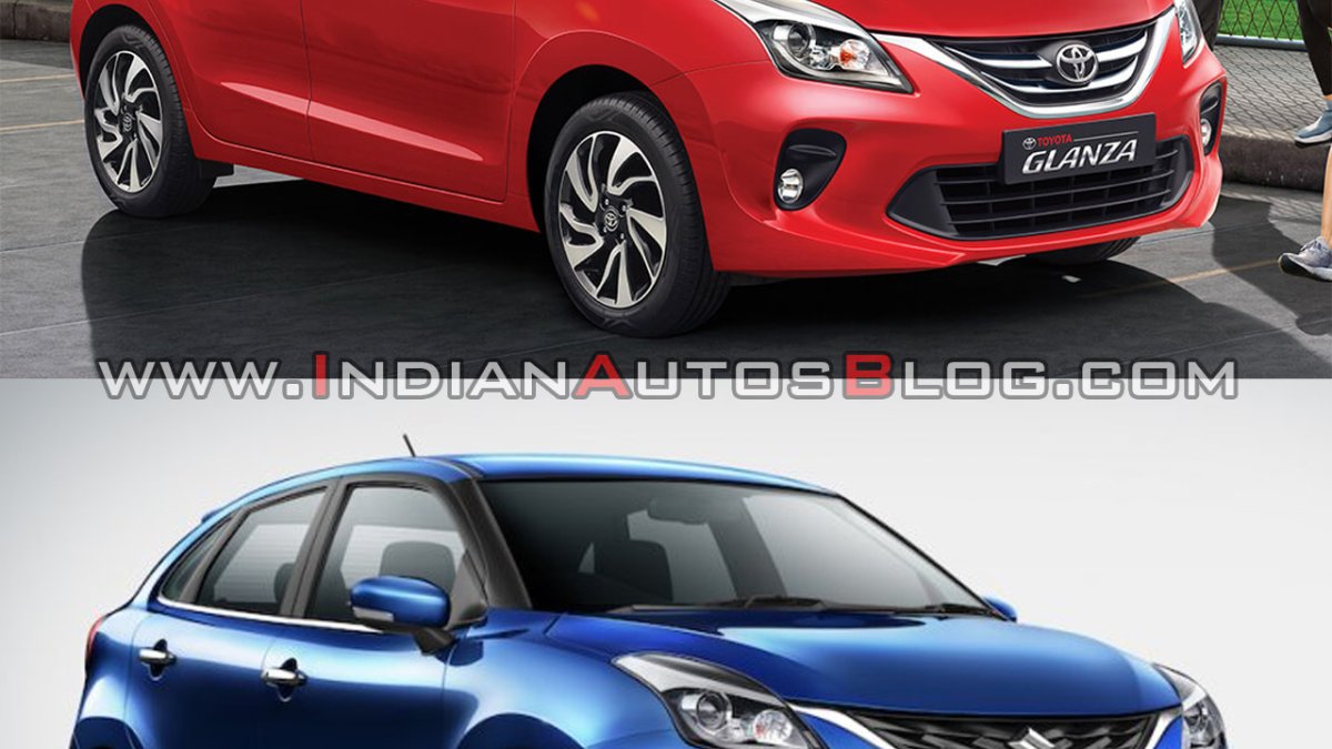 Toyota Glanza Vs Maruti Baleno Rebadged Car Vs Original Car