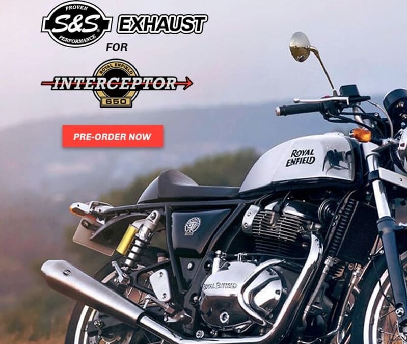 Royal enfield on sale s&s exhaust