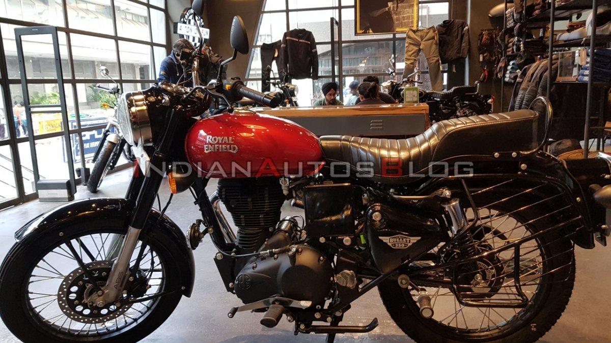 Royal enfield bullet 350 deals es red colour