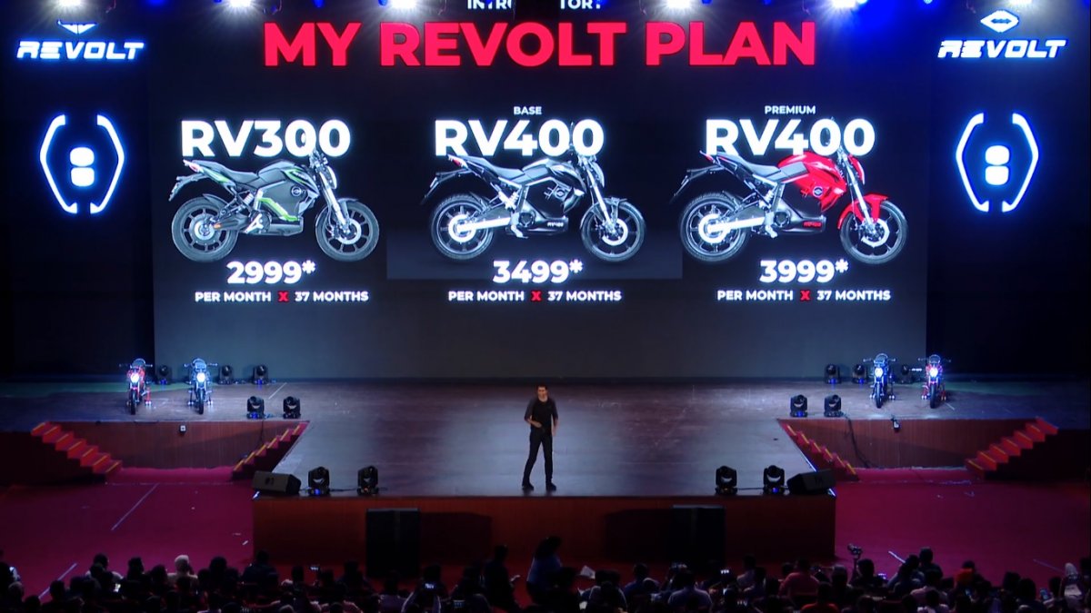 revolt rv 300 electric bike price