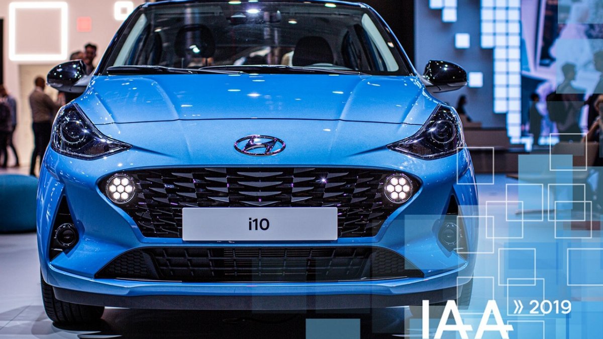 Euro-spec 2019 Hyundai i10 at 2019 Frankfurt Motor Show - In 22 Live Images